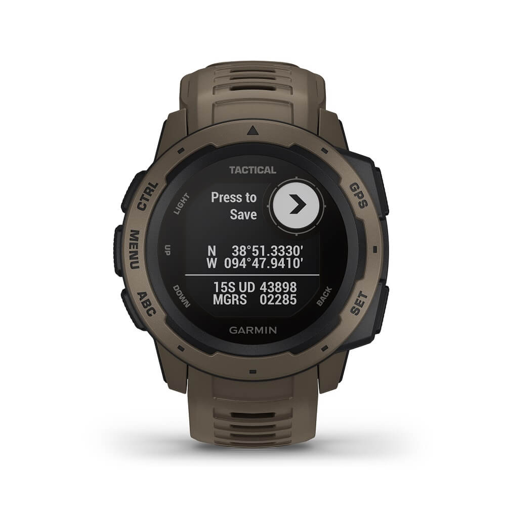 Smartwatch Garmin Instinct Tactical Coyote Tan Style Store Experience is the new luxury