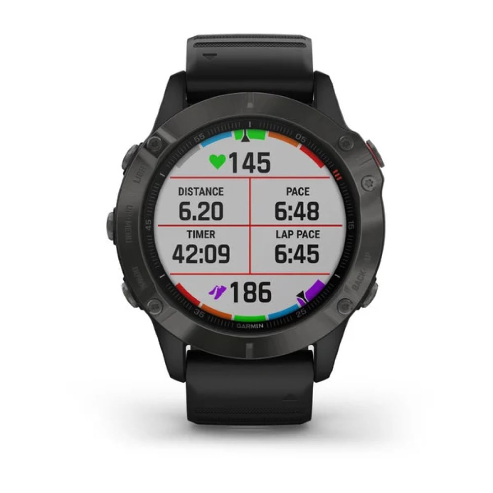 Smartwatch Garmin Fenix Sapphire Gris y Negro Style Store