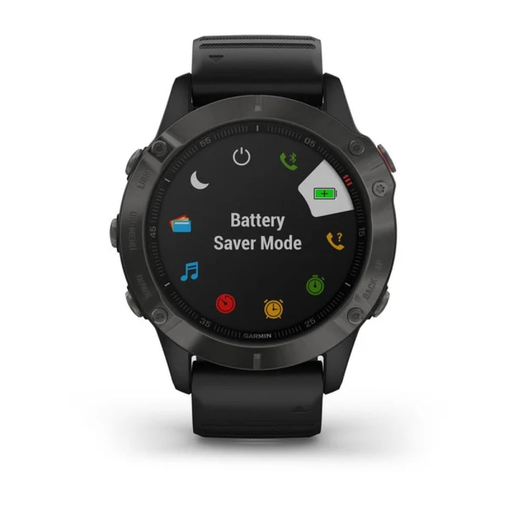 Smartwatch Garmin Fenix Sapphire Gris y Negro Style Store