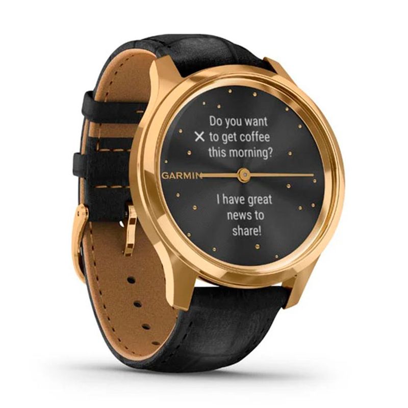 Smartwatch Garmin Vivomove Luxe Dorado