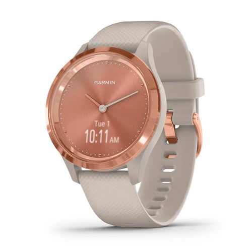 Smartwatch Garmin Vivomove 3S Rose y Tundra