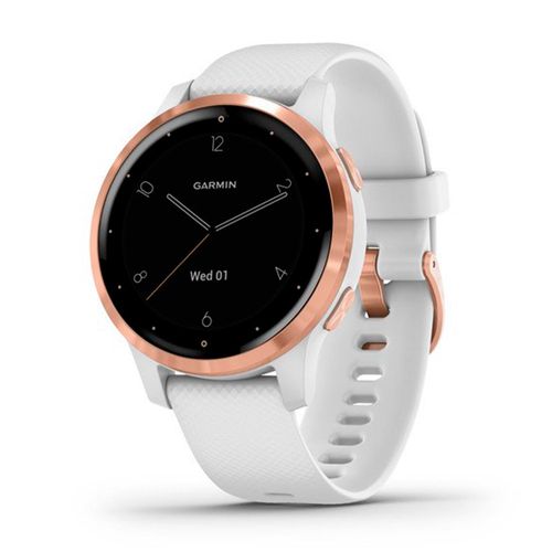 Smartwatch Garmin Vivoactive 4S Blanco y Rose