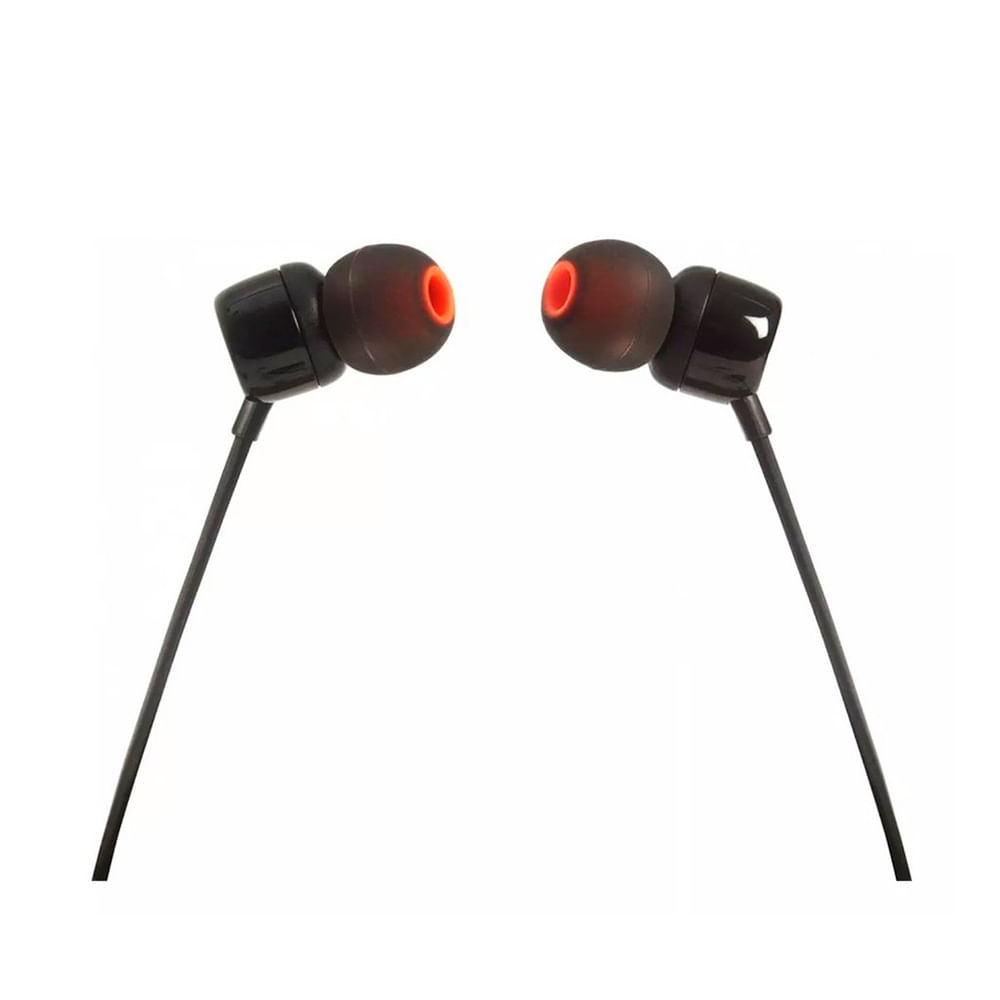 Auriculares JBL T110 Wired In ear Black - Style Store