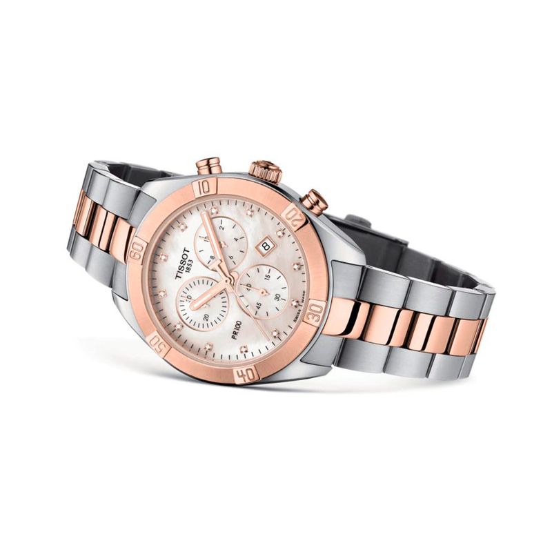 Tissot pr 100 discount sport chic gold