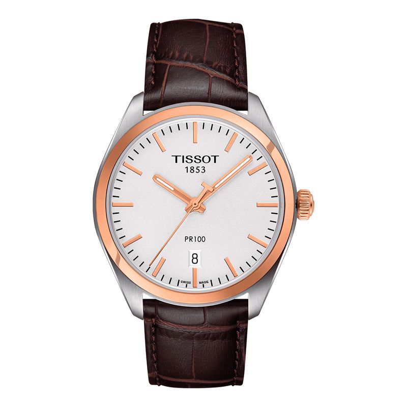 Tissot pr discount 100 rose gold