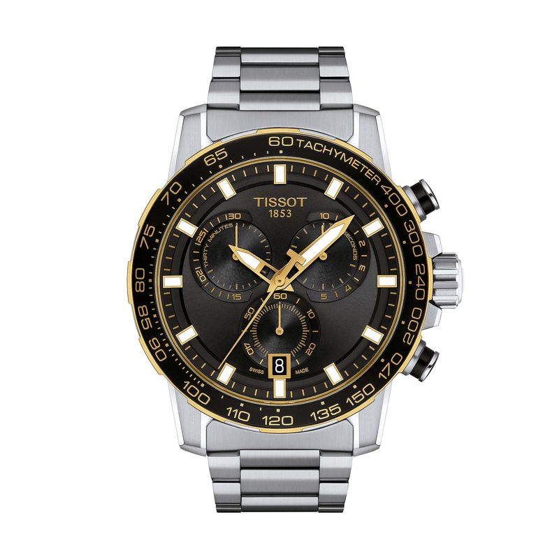 Reloj Tissot Supersport Chrono para hombre de acero 1256172105100