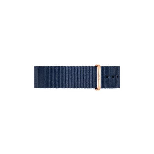 Correa Daniel Wellington Classic Bayswater para bisel 40mm azul
