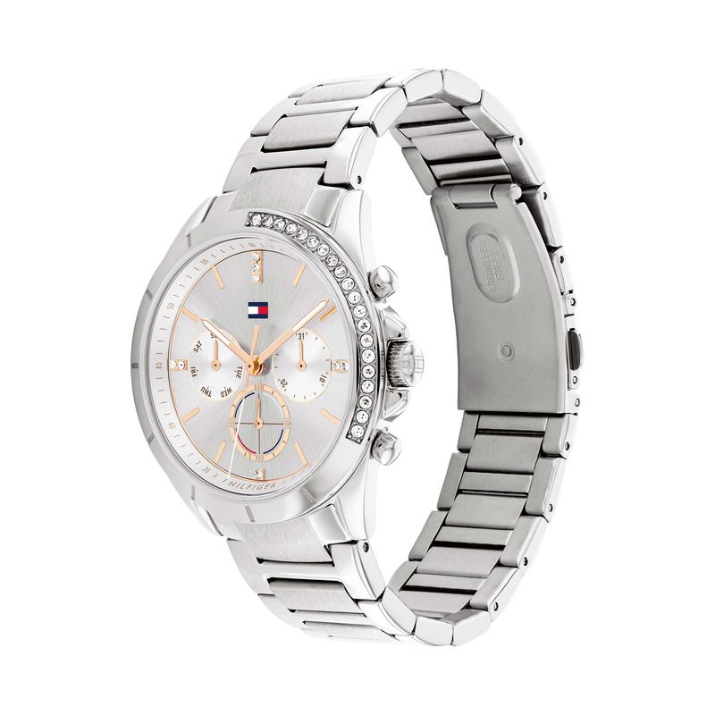 Reloj tommy hilfiger plateado new arrivals
