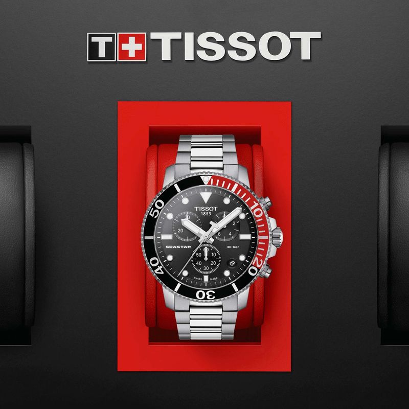 Tissot chronograph best sale seastar 1000