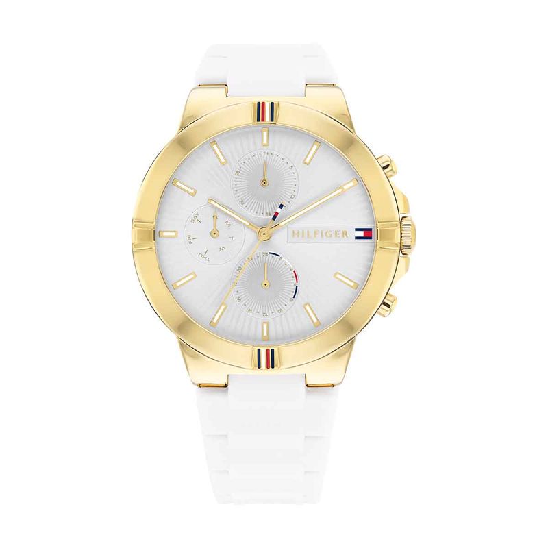 reloj tommy hilfiger mujer, reloj blanco mujer, relojes mujer correa de  silicona antialergicos, relojes mujer novedades, Reloj Tommy Hilfiger.  Silicona blanca (1782002), Mujer, Relojes