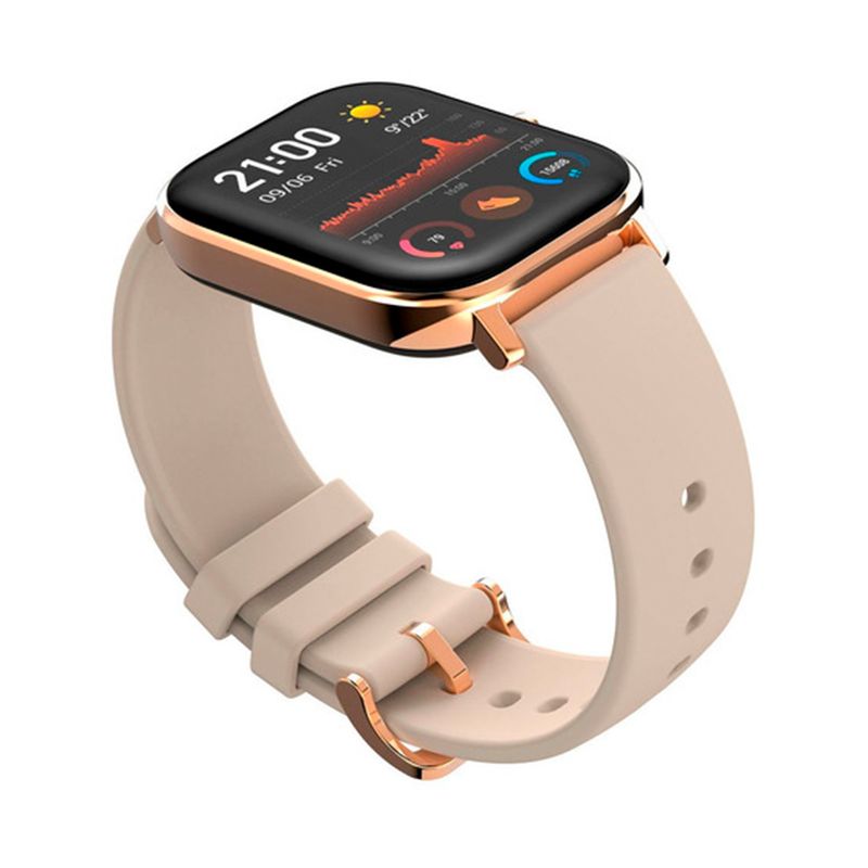 Amazfit gts smartwatch gold new arrivals