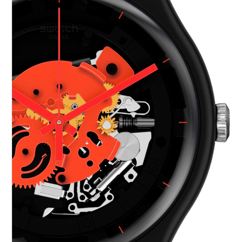 Reloj Swatch Time To Red Big SO32B110