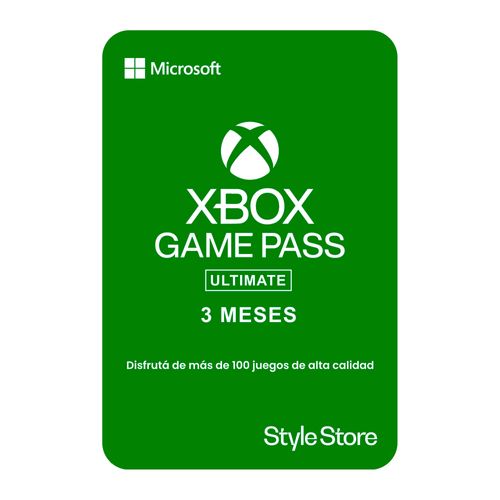 Xbox Game Pass Ultimate 3 Meses.