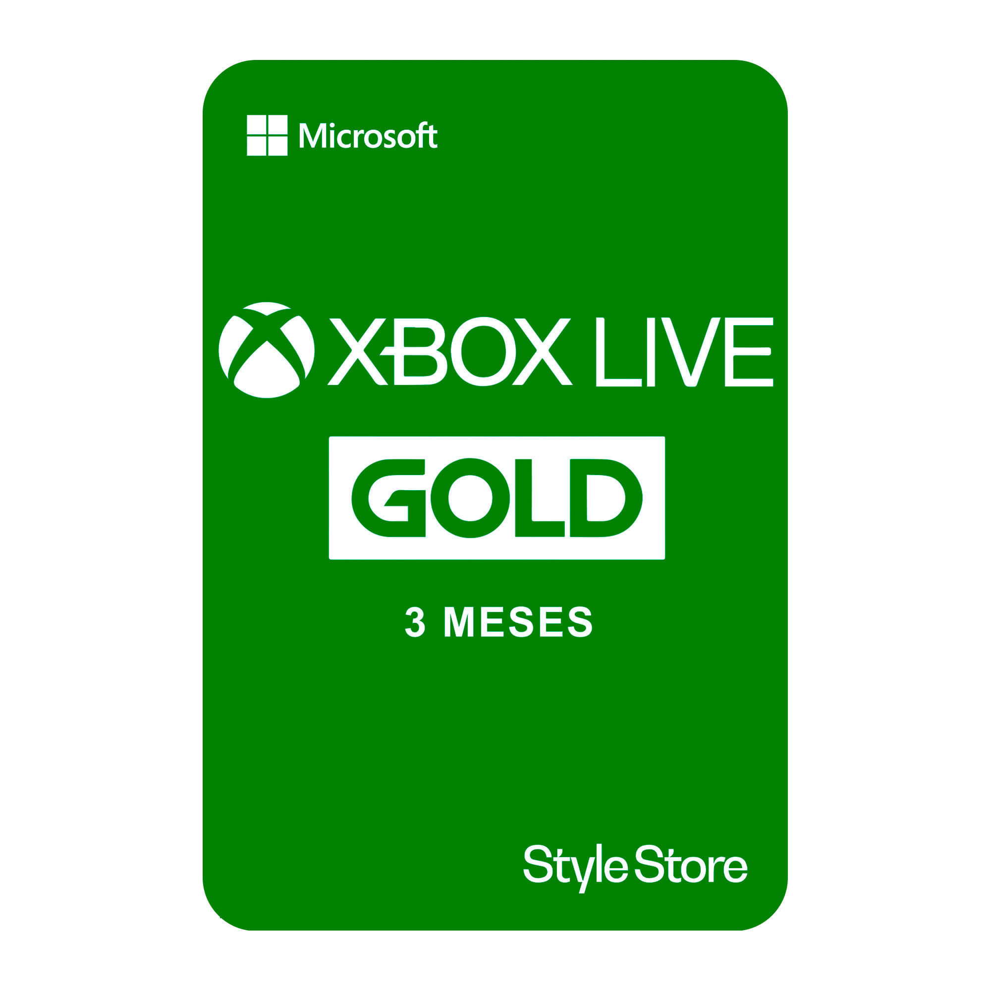 Xbox Game Pass Live Oro Style Store