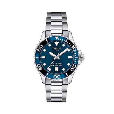 Reloj Tissot Seastar 1000 36mm para mujer 1202101104100