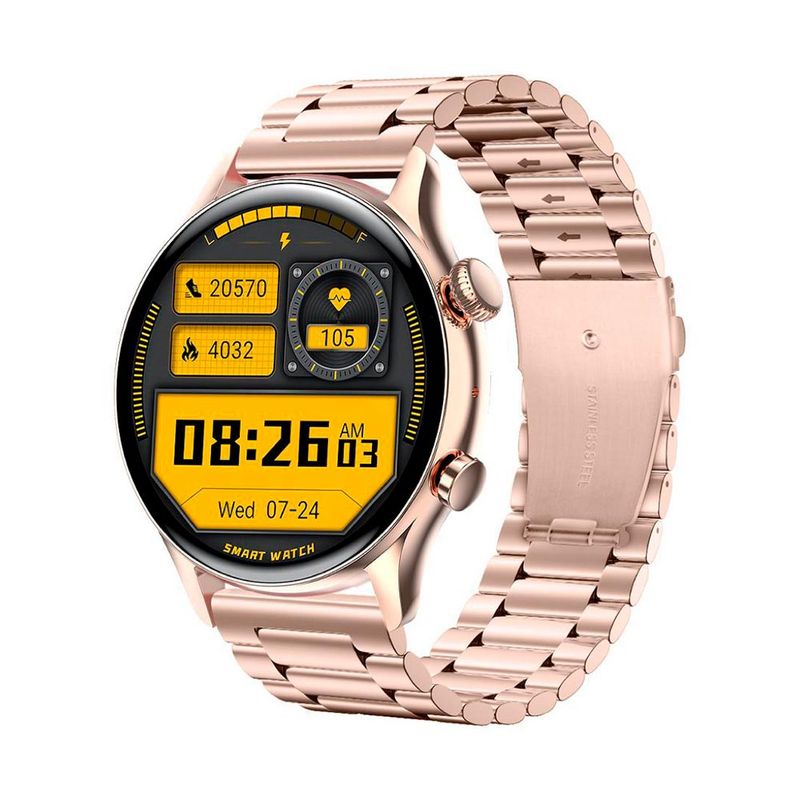 Smart watch stainless steel new arrivals