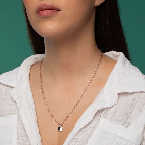 Colgante Carmín Secret de Plata 925 con Baño Rosé