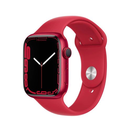 Apple Watch Serie 7 GPS - 41mm Red Aluminium Case with Red Sport Band
