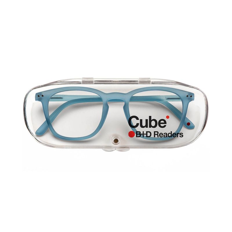 Lentes B+D Cube Reader Matt Blue - Style Store