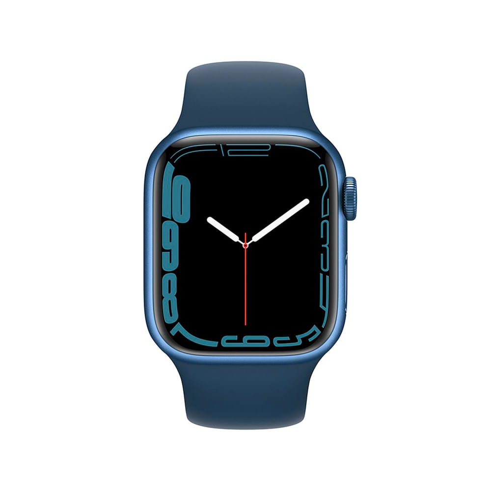 Capa Para Apple Watch Série 7 Rock De Vidro 45mm Azul - Turum, Sua Loja  Gamer