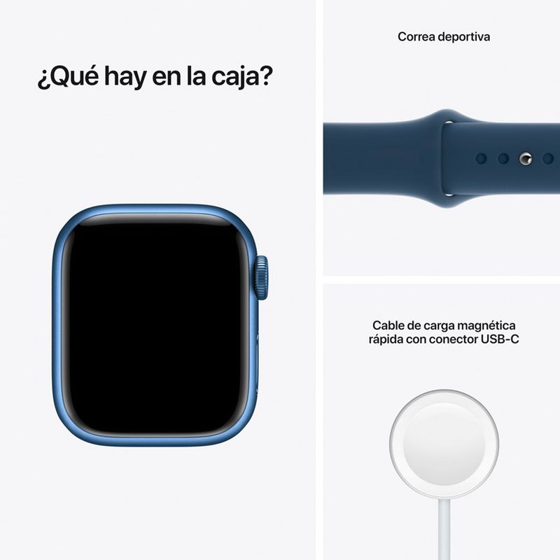 Apple watch best sale blue aluminium