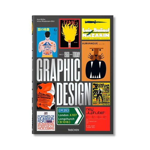 Libro Taschen: The History of Graphic Design. Vol. 2. 1960 –Today