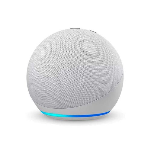Parlante Amazon Echo Dot 4 Alexa Gris Blanco