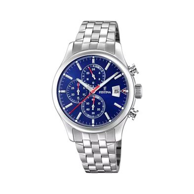 Reloj Festina Timeless Chronograph para hombre de acero F20374.2