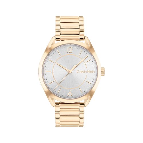 Reloj Calvin Klein Enticing para mujer de acero rosé