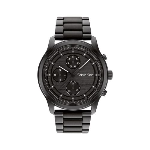Reloj Calvin Klein Ambitious para hombre de acero negro