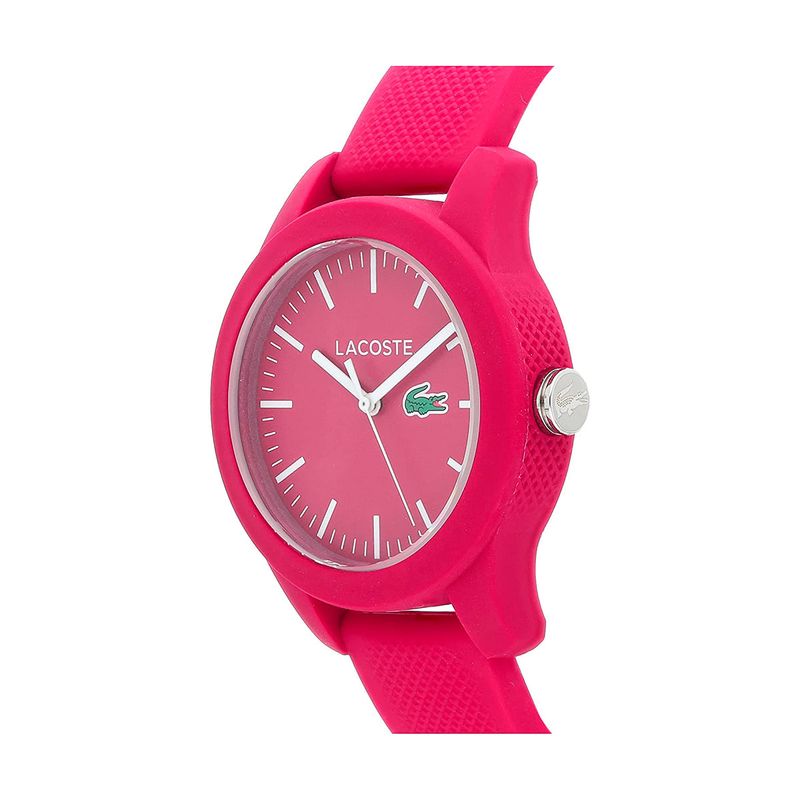 Reloj de mujer Lacoste.12.12 con correa de silicona rosa - Relojes para  mujer - Novedades 2024