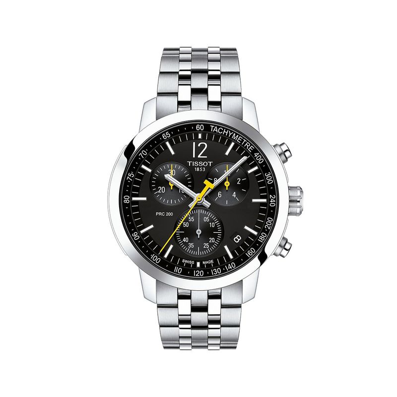 Reloj Tissot PRC 200 Chronograph para hombre de acero