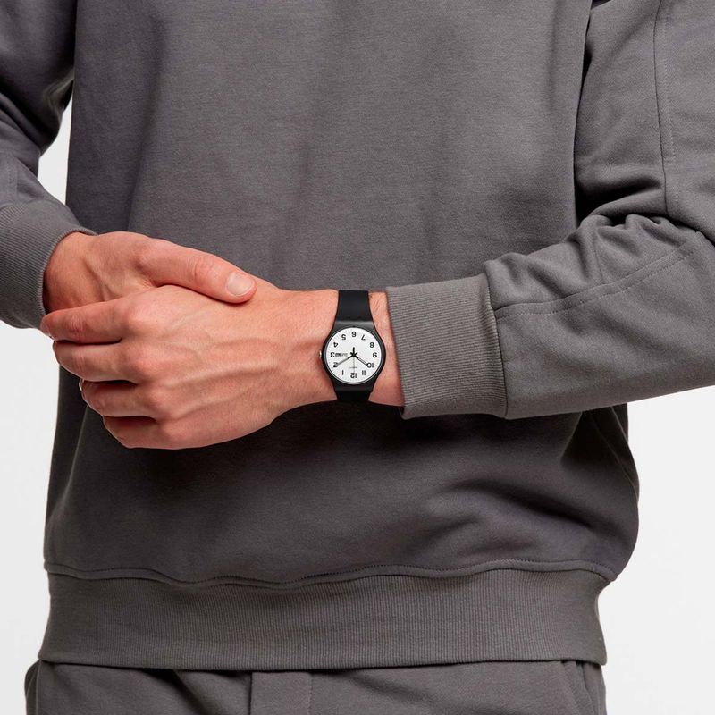 Reloj de pulsera minimalista para hombre con fecha analógica y correa de  cuero – Yaxa Store