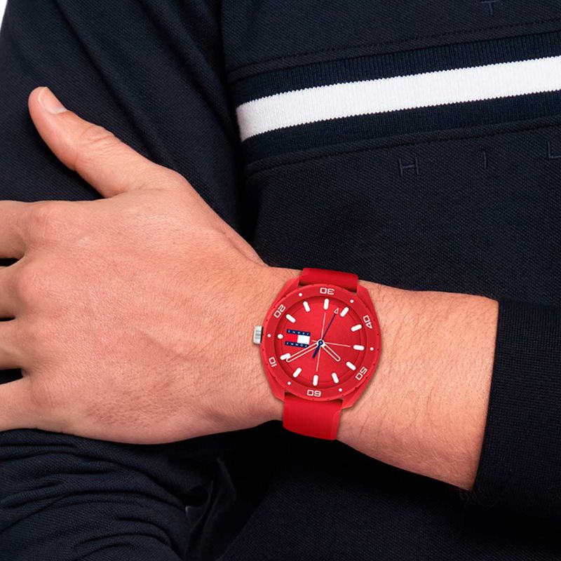 Reloj tommy online rojo