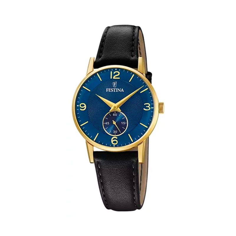 Festina leather watch hot sale