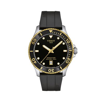 Reloj Tissot Seastar 1000 40mm de silicona