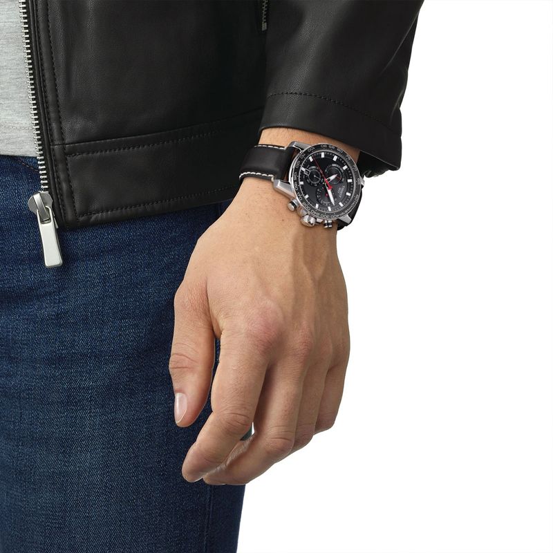 Tissot supersport chrono online black