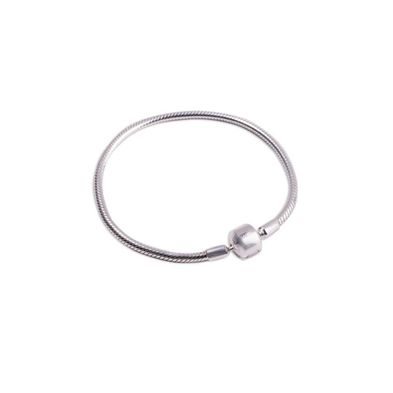 Brazalete flexible Spirit broche Barril de Plata 925