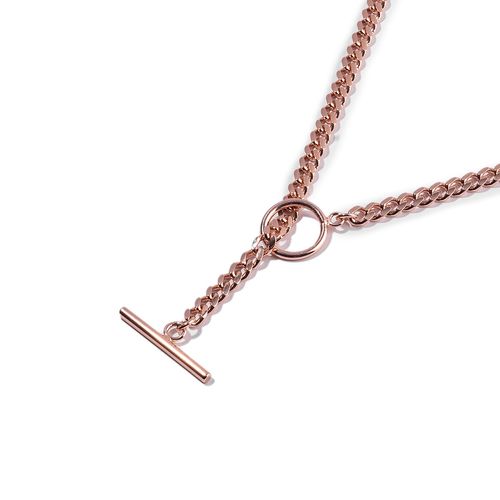 Colgante Carmín Giorgia de Plata 925 con Baño Rosé