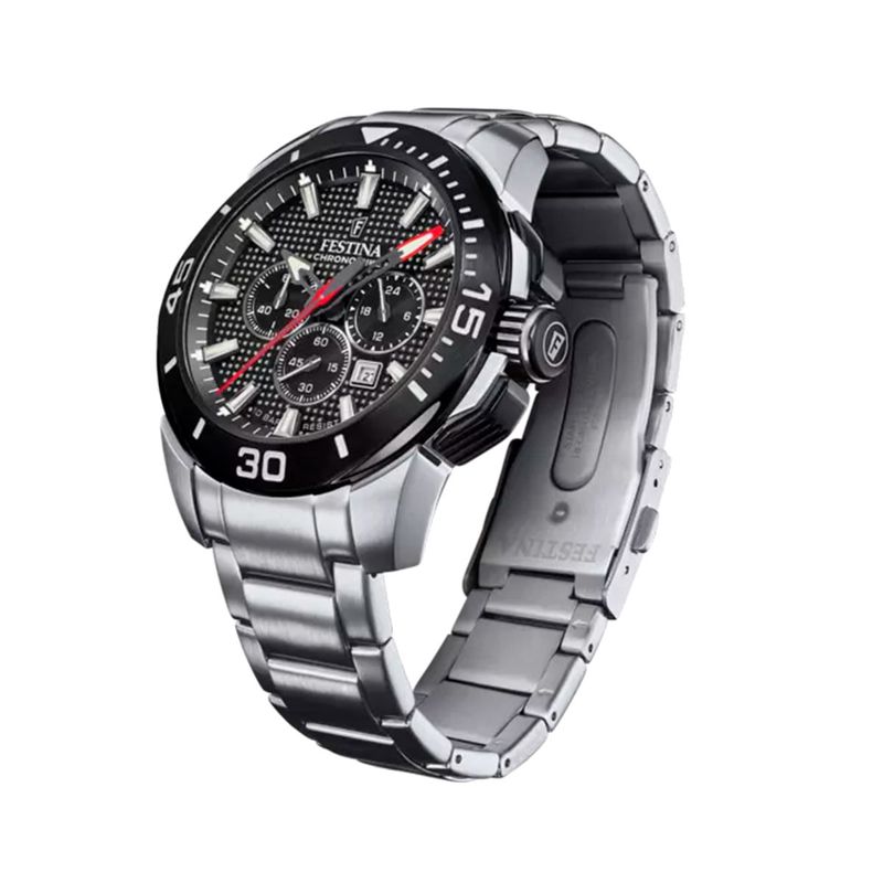 Festina all best sale stainless steel