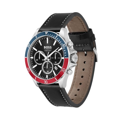Reloj Boss Troper para hombre de cuero 1514099