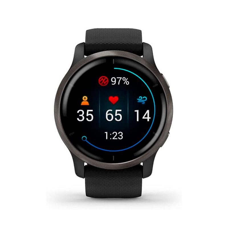 Garmin venu black slate new arrivals