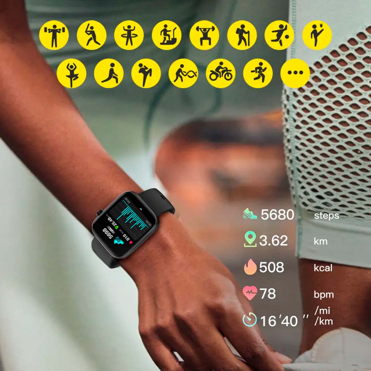 Smartwatch Colmi P71 Negro Style Store