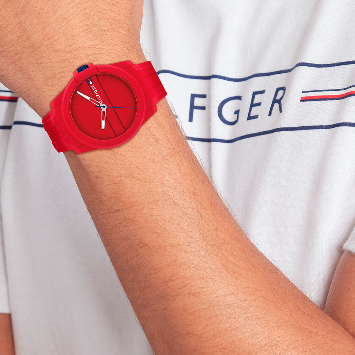 Reloj Tommy Hilfiger para hombre de silicona 1710598