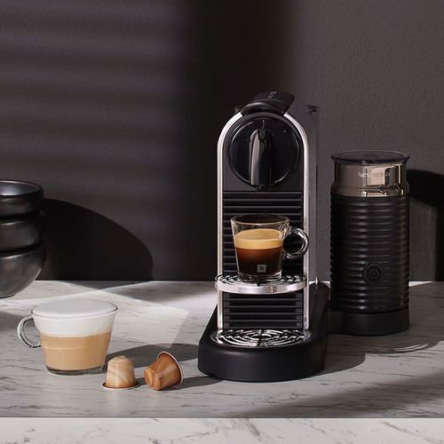 Cafetera Nespresso Citiz & Milk Platinum  Plateada