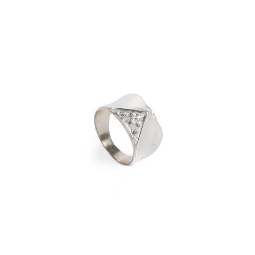 Anillo Carmín Gaultier de Plata 925