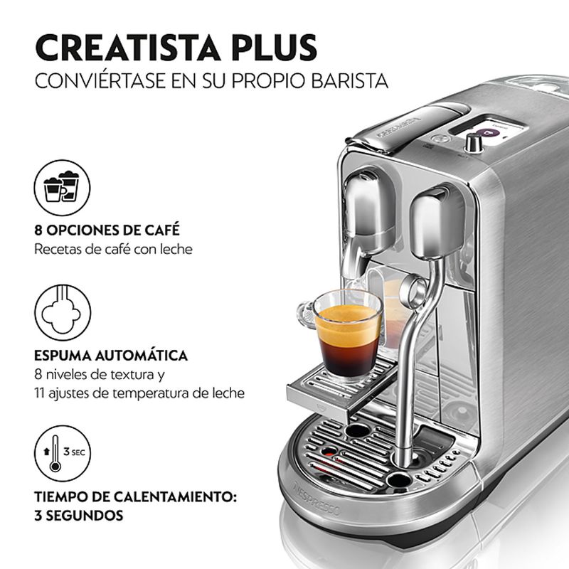 Cafetea Nespresso Citiz Platinum Plateada - Style Store