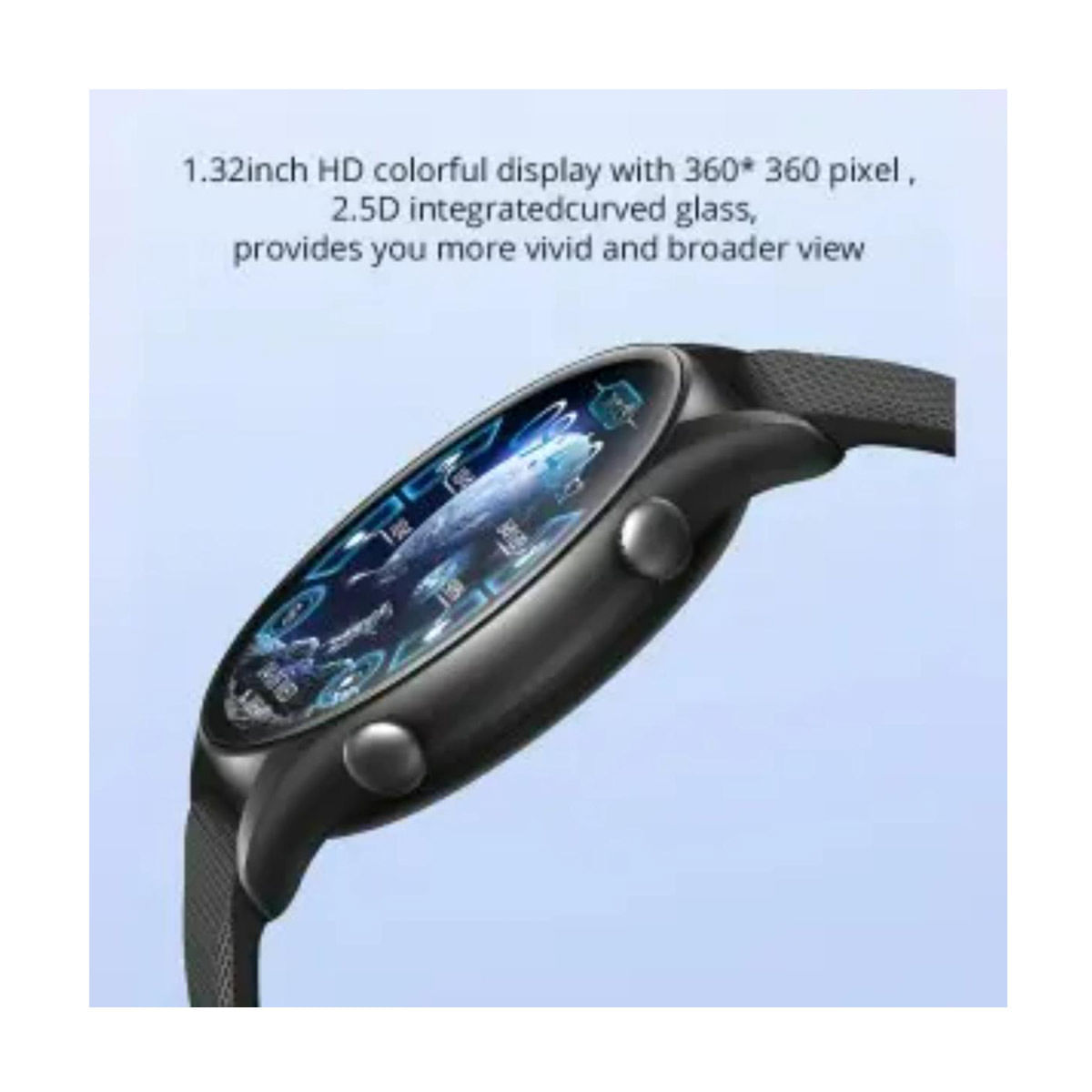 Smartwatch Colmi I20 Silicon Black - Style Store