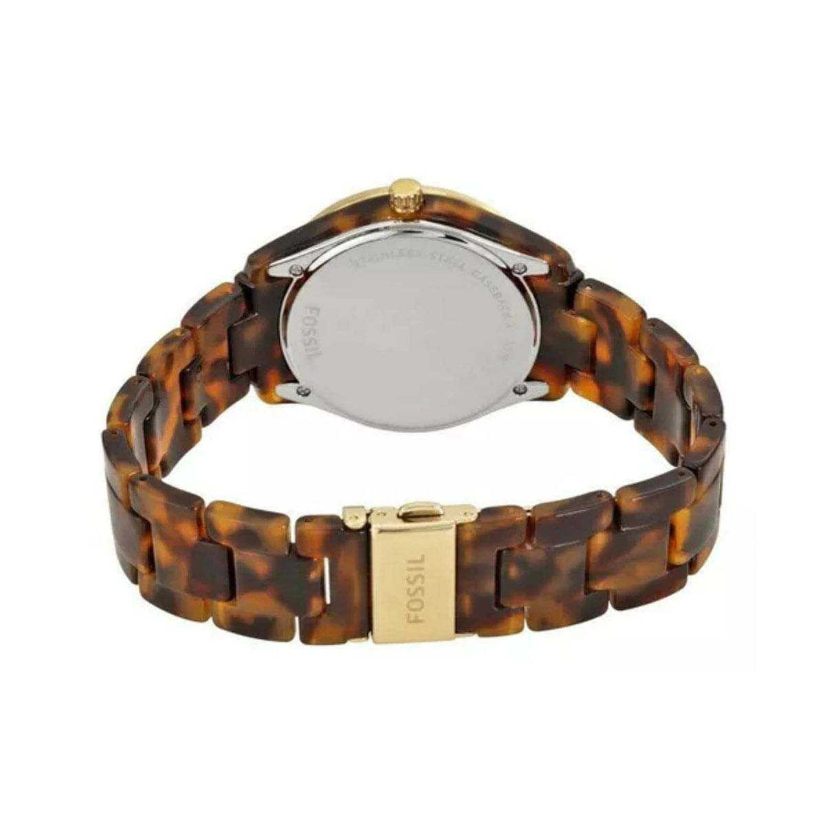 Fossil best sale leopard watch