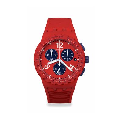 Reloj Swatch Primarily Red de Silicona SUSR407